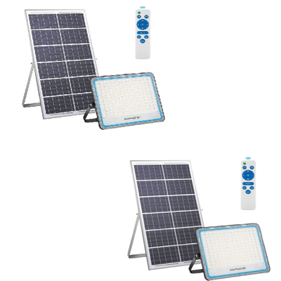 Luzes de inundação solares 360LED do diodo emissor de luz 6500K IP67 impermeável 200w