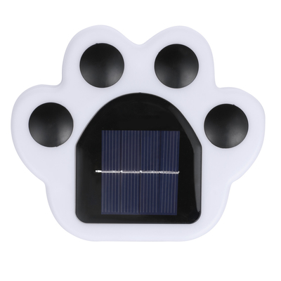 A atmosfera solar das luzes do jardim do diodo emissor de luz IP65 enterrou o urso Paw Lamp do PVC