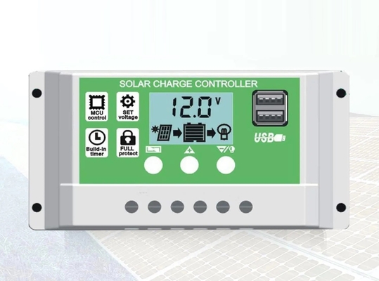 controlador solar Discharge Regulator 12V 24V 1920W da carga de 30A PWM para baterias de lítio