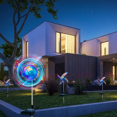 o jardim impermeável do diodo emissor de luz 32pcs ilumina a decoração exterior posta solar