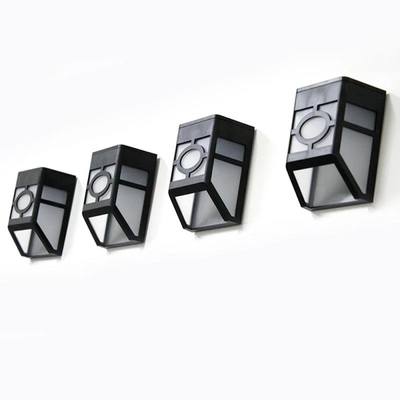 Luzes solares 2700K 75 lm/w de Outdoor Wall Mounted da cerca da calha do jardim