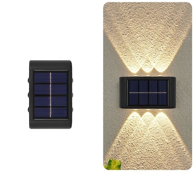 Do balcão exterior da paisagem das luzes de WINXU IP65 luz decorativa conduzida solar impermeável da parede