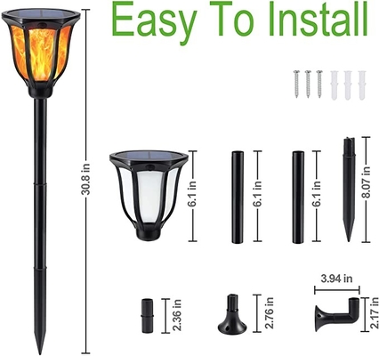 Suspensão solar das luzes do jardim do diodo emissor de luz do pátio do pátio de WINXU ou mesa de jantar 3.7V 2000mAh