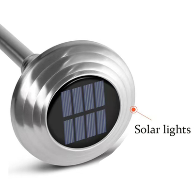 O jardim solar exterior do diodo emissor de luz ilumina luzes solares as mais brilhantes multicoloridos do trajeto 80lm