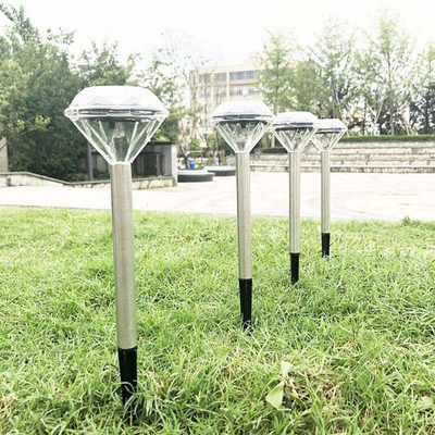 Do metal solar decorativo das luzes IP65 do jardim do diodo emissor de luz do parque luzes solares 6lm do caminho
