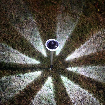 Do metal solar decorativo das luzes IP65 do jardim do diodo emissor de luz do parque luzes solares 6lm do caminho