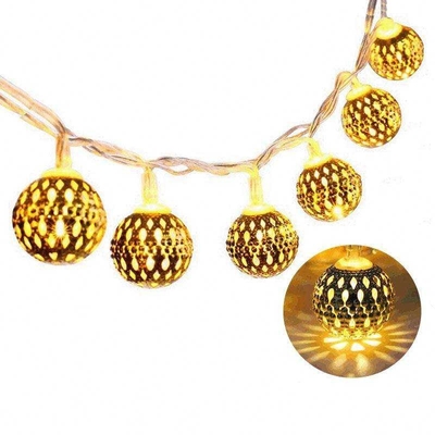 das luzes feericamente da corda do diodo emissor de luz 3V série ajustável decorativa posta solar 100lm