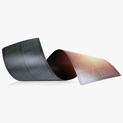 Painéis solares Rollable flexíveis de 100% para o fuzileiro naval do rv/material amorfo do silicone