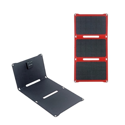 carregador solar dobrável 52g da saída do Usb do carregador de 10w 14w 21w