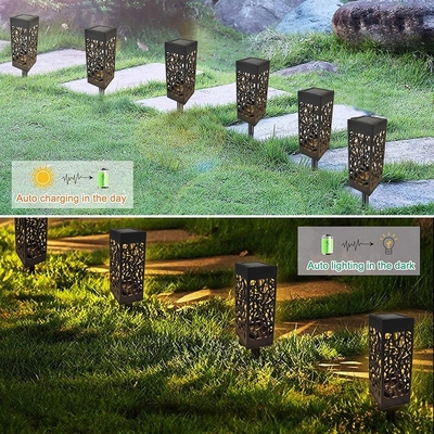 O trajeto solar oco conduzido da paisagem ilumina o jardim exterior IP65 6000K