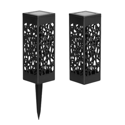 O jardim solar decorativo durável do diodo emissor de luz IP65 ilumina a luz 1.2v 6000K do trajeto da cavidade da jarda do gramado
