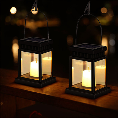 Instale rapidamente a vela solar decorativa ilumina o branco IP65 morno de suspensão exterior