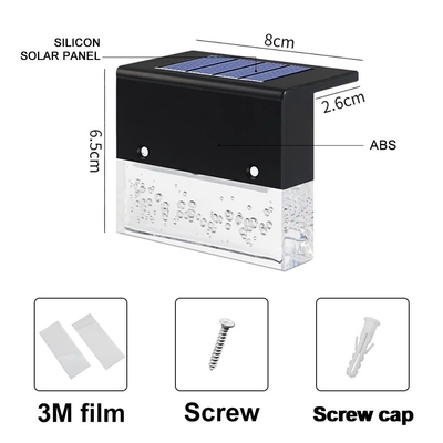 A etapa solar exterior da plataforma IP65 ilumina CRI 60 para cercar a cerca Yard And Passage da escada da escada