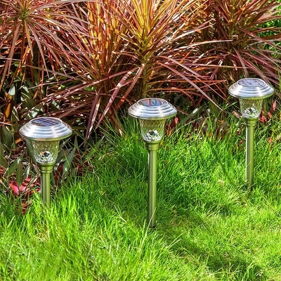 Horas brilhantes conduzidas solares impermeáveis da luz solar das luzes do jardim IP55 até 12