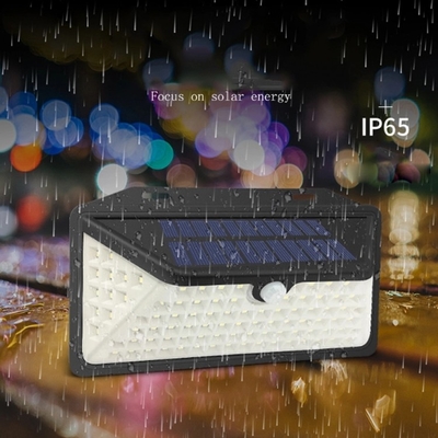 3 luzes de detecção postas solares sem fio IP65 do movimento dos modos 3500K