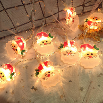 luzes solares IP65 da corda da decoração do Natal das luzes do presente do ano 3V novo