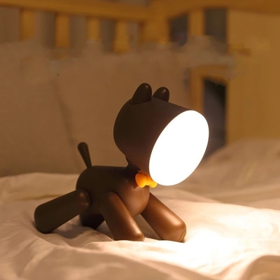 carregamento solar de USB da luz da noite do cão do diodo emissor de luz da luz do presente 3500K