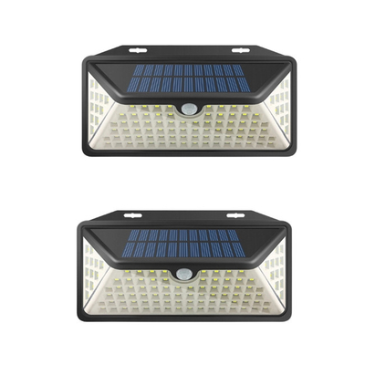 Luz posta solar impermeável e resistente ao calor 550lm da parede do diodo emissor de luz com 3 modos de iluminação