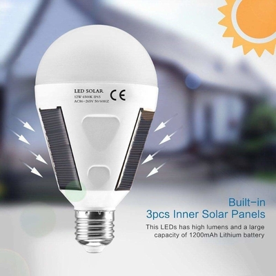 Diodo emissor de luz solar Chip Interface Power Failure 396lm das luzes de emergência do destaque E27