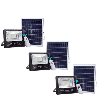 Luzes de inundação solares impermeáveis do diodo emissor de luz do IP 67 brilhantes super para a estrada 3,860 quilograma 50w 25w 200 watts