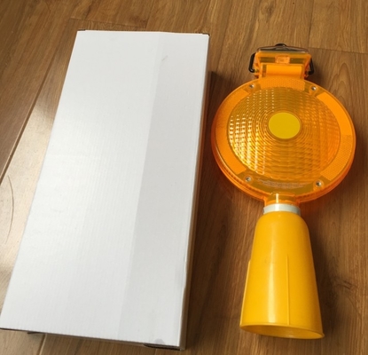 Luz de aviso solar de piscamento de advertência 360g do tráfego do sinal