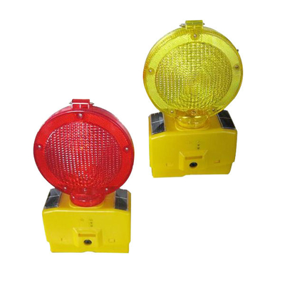 Luzes postas claras do tráfego do diodo emissor de luz/solares de advertência solares de piscamento do cone do tráfego