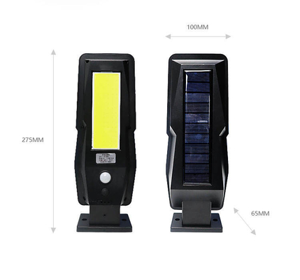 Luzes de rua solares decorativas internas IP65 da casa ABS+PC 186LM