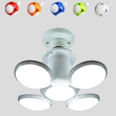 Lâmpada Deformable ajustável E27 40W do UFO do futebol do diodo emissor de luz para o estudo do quarto