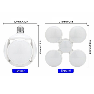 Lâmpada Deformable ajustável E27 40W do UFO do futebol do diodo emissor de luz para o estudo do quarto