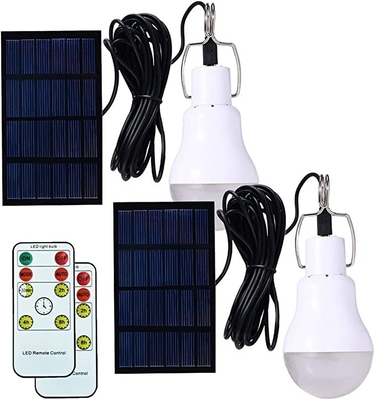 Cor 3W 4000 branca fresca luminosa de USB do bulbo da emergência recarregáveis solares portáteis