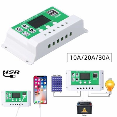 controlador solar Discharge Regulator 12V 24V 1920W da carga de 30A PWM para baterias de lítio
