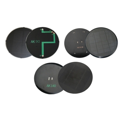 Módulo fotovoltaico do silicone amorfo policristalino circular do carregador do painel solar