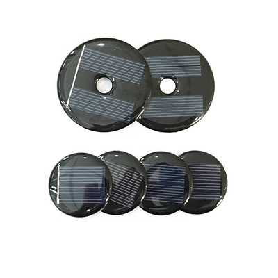 Módulo fotovoltaico do silicone amorfo policristalino circular do carregador do painel solar