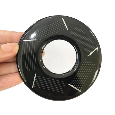 Módulo fotovoltaico do silicone amorfo policristalino circular do carregador do painel solar