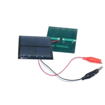 Bateria do banco do poder da luz solar de Mini Solar Panel Charger 1w 2w 3w 4w 5v 6v 7v da cola Epoxy