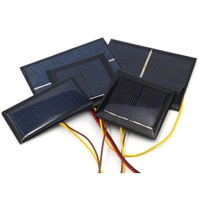 Bateria do banco do poder da luz solar de Mini Solar Panel Charger 1w 2w 3w 4w 5v 6v 7v da cola Epoxy