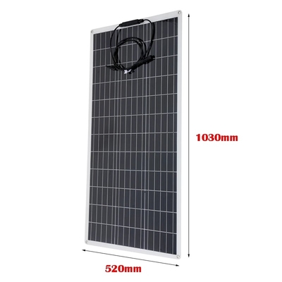200W painel solar Kit Battery Charger para pilhas flexíveis portáteis da bateria 12V