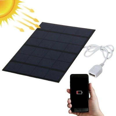 Sistema solar solar do carregador DIY do painel do Polysilicon para o banco do poder do telefone