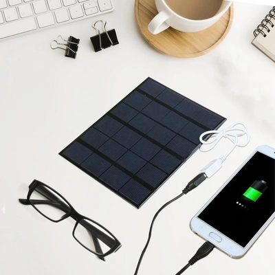 Sistema solar solar do carregador DIY do painel do Polysilicon para o banco do poder do telefone