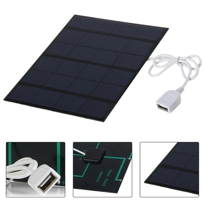 Sistema solar solar do carregador DIY do painel do Polysilicon para o banco do poder do telefone