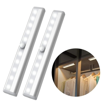 Luz clara recarregável da noite do diodo emissor de luz da detecção do movimento para armários de cozinha